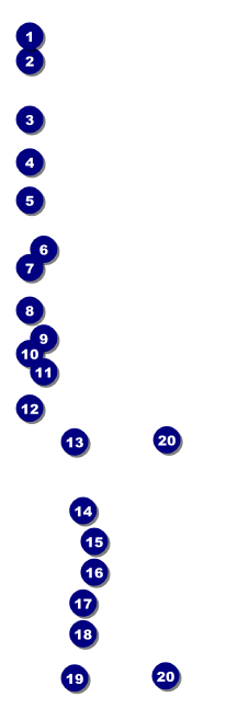 Crab Dinner Raffle Ticket Front Field Markers