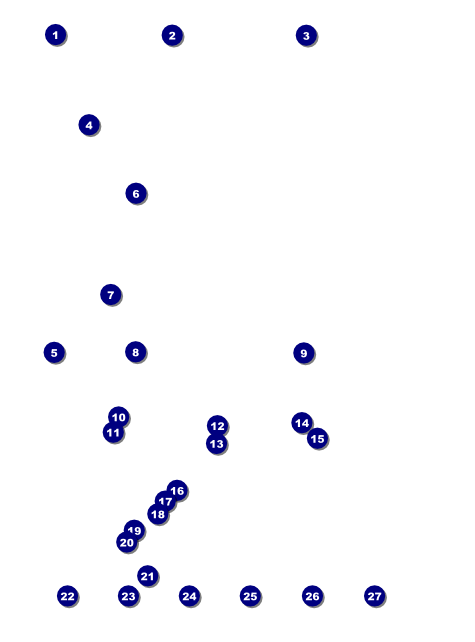 Class Reunion Logo Flyer Front Field Markers