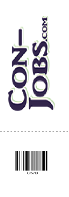 Christmas Carol Event Ticket Product Back