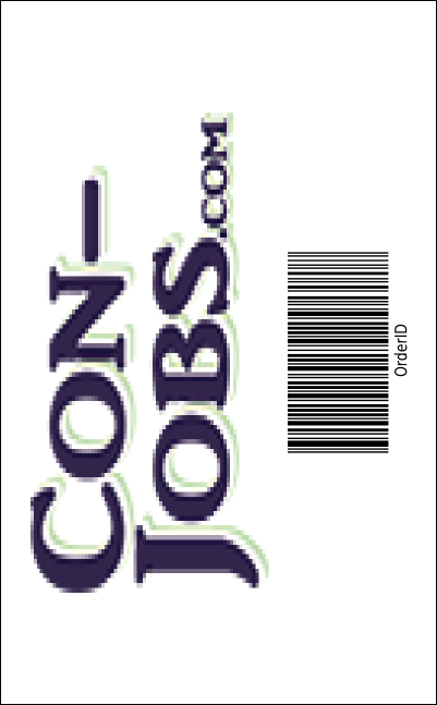 Gold Glitter Drink Ticket Product Back