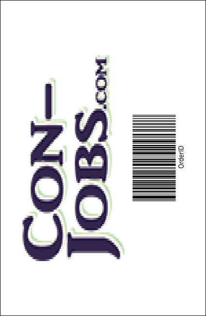 Wedding Classic Drink Ticket Product Back