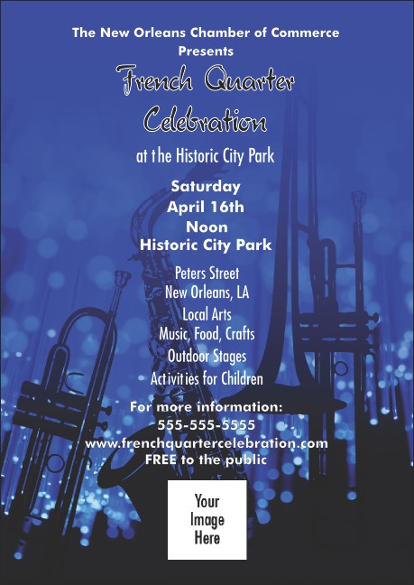 Jazz Concert Club Flyer Product Front