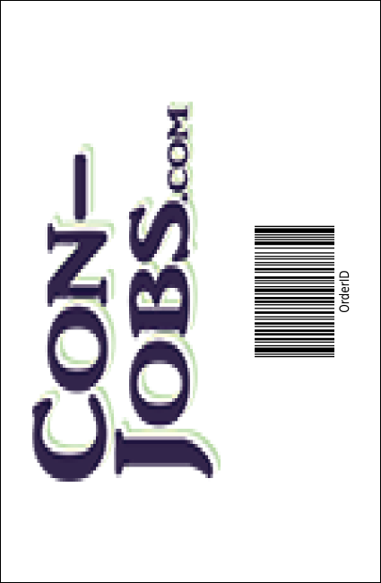 Contemporary Mixed Martial Arts Drink Ticket Product Back