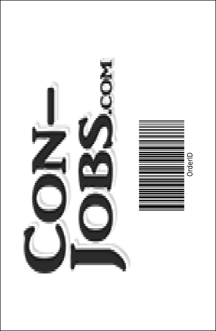 School Notebook Black and White Drink Ticket Product Back