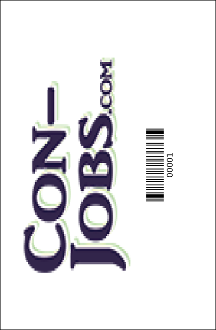 Roller Derby Passing Star Drink Ticket Product Back