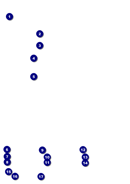 Hippie Club Flyer Front Field Markers